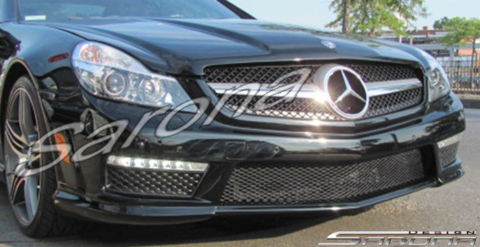 Custom Mercedes SL  Convertible Front Bumper (2009 - 2012) - $690.00 (Part #MB-045-FB)